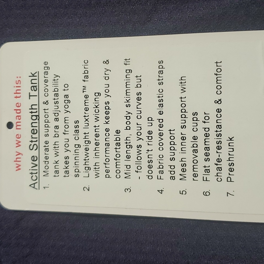 Lululemon Active Strength Tank - Picture 4 of 10
